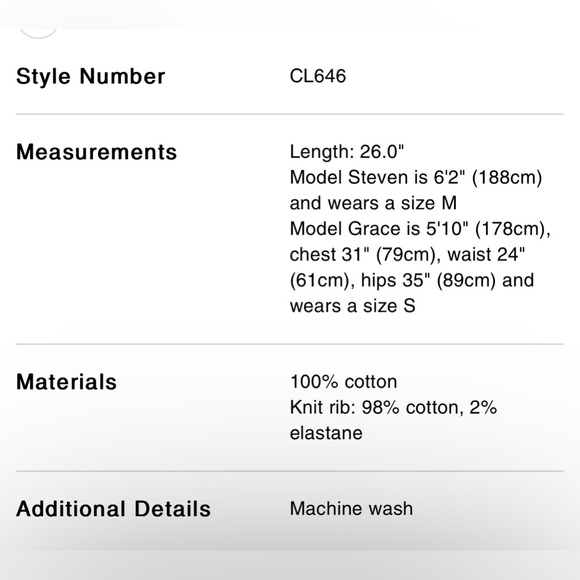 Men’s Coach Essential Crew Neck XL Port 26 long 28 armpit to armpit signature - Picture 4 of 10